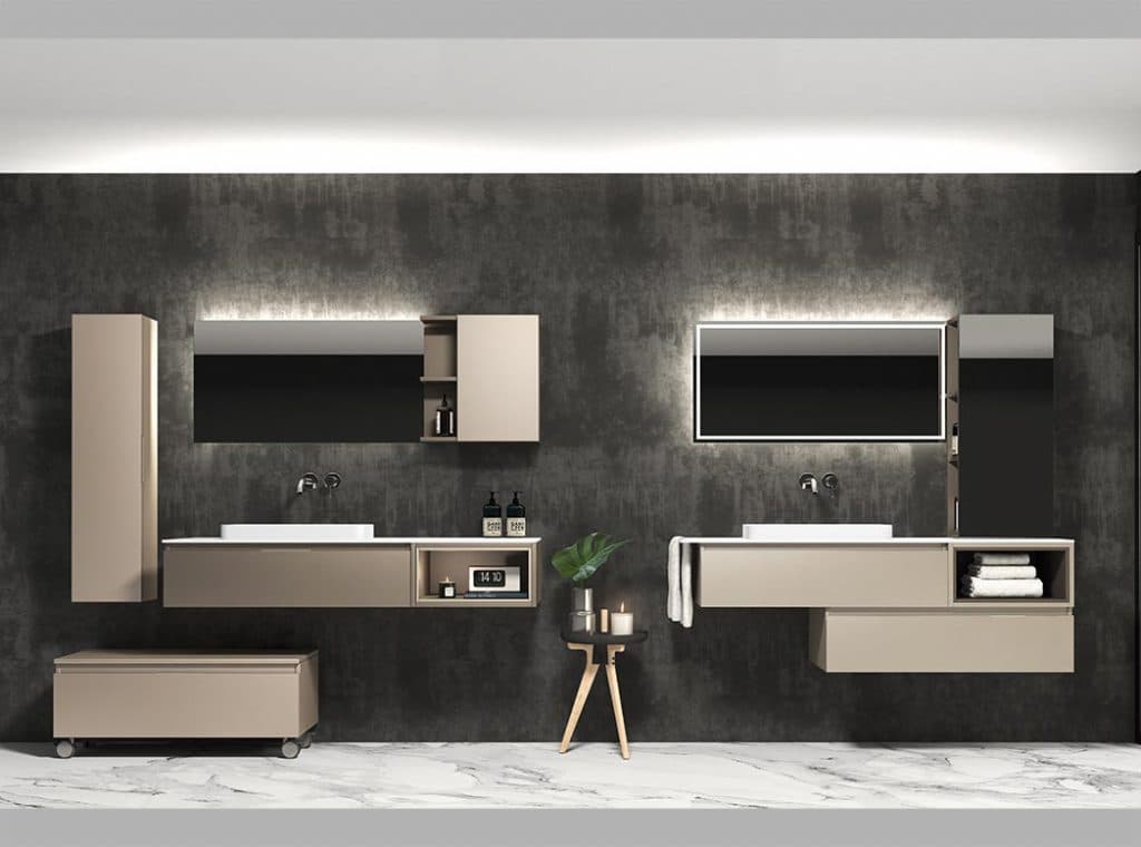 Mueble bajo lavabo 80 cm